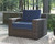 Grasson Lane Brown / Blue 6 Pc. Lounge Set