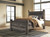 Wynnlow Gray King Upholstered Poster Bed