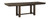 Dellbeck Brown Rectangular Dining Room Ext Table Dellbeck Brown Rectangular Dining Room Ext Table