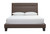 Adelloni Brown Queen Upholstered Hdbd/Ftbd/Roll Slats