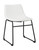 Centiar White Dining Upholstered Side Chair (Set of 2)