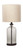Bandile Clear / Bronze Finish Glass Table Lamp