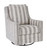 Kambria Ivory / Black Swivel Glider Accent Chair