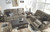 Mccade Cobblestone Reclining Sofa