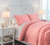 Avaleigh Pink / White / Gray Full Comforter Set