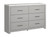 Cottenburg Light Gray / White Dresser, Mirror