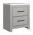 Cottonburg Light Gray / White Two Drawer Night Stand