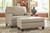 Almanza Wheat 2 Pc. Chair And A Half With Ottoman