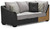 Bilgray Pewter Left Arm Facing Sofa 3 Pc Sectional