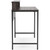 Freedan Grayish Brown Home Office Desk