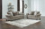 Shewsbury Pewter 2 Pc. Sofa, Loveseat