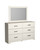 Stelsie White Dresser, Mirror
