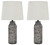 Mahima Black / White Paper Table Lamp (Set of 2) Mahima Black / White Paper Table Lamp (Set of 2)