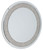 Kingsleigh Metallic Accent Mirror Round