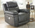 Edmar Charcoal 3 Pc. Power Sofa, Loveseat, Recliner