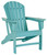 Sundown Treasure Turquoise Adirondack Chair