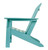 Sundown Treasure Turquoise Adirondack Chair