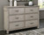 Hollentown Whitewash 5 Pc. Dresser, Mirror, King Panel Bed, 2 Nightstands