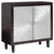 Ronlen Brown / Silver Finish Accent Cabinet