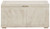 Ryker Distressed White Storage Trunk