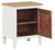 Gylesburg White / Brown Accent Cabinet