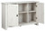 Turnley Distressed White Accent Cabinet
