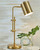 Baronvale Brass Finish Metal Desk Lamp Baronvale Brass Finish Metal Desk Lamp