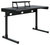 Lynxtyn Black Home Office Desk