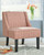 Janesley Orange / Cream Accent Chair