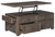 Wyndahl Rustic Brown Lift Top Cocktail Table