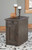 Wyndahl Rustic Brown Chair Side End Table