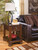 Porter Rustic Brown Chair Side End Table