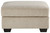 Decelle Putty Oversized Accent Ottoman