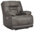 Wurstrow Smoke Power Recliner/Adj Headrest