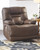Wurstrow Umber Power Recliner/Adj Headrest
