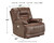 Wurstrow Umber Power Recliner/Adj Headrest