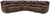 Dunleith Chocolate Power Sectional 5 Pc