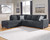 Altari Slate Right Arm Facing Sofa Sleeper 2 Pc Sectional