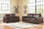 Morelos Chocolate 2 Pc. Sofa, Loveseat