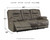 Wurstrow Smoke 2 Pc. Power Sofa, Loveseat