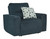 Paulestein Denim Wide Seat Power Recliner