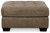 Keskin Sand Oversized Accent Ottoman