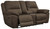 Next-gen Espresso Double Reclining Loveseat W/Console