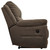 Next-gen Espresso Double Reclining Loveseat W/Console