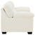 Donlen White Loveseat