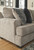 Bovarian Stone 4 Pc. Left Arm Facing Loveseat 3 Pc Sectional, Ottoman