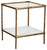 Ryandale Antique Brass Finish Accent Table