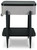 Jorvalee Gray / Black Accent Table