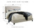 Jerary Gray King Upholstered Bed Arched Tufted Headboard