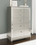 Chevanna Platinum Five Drawer Chest